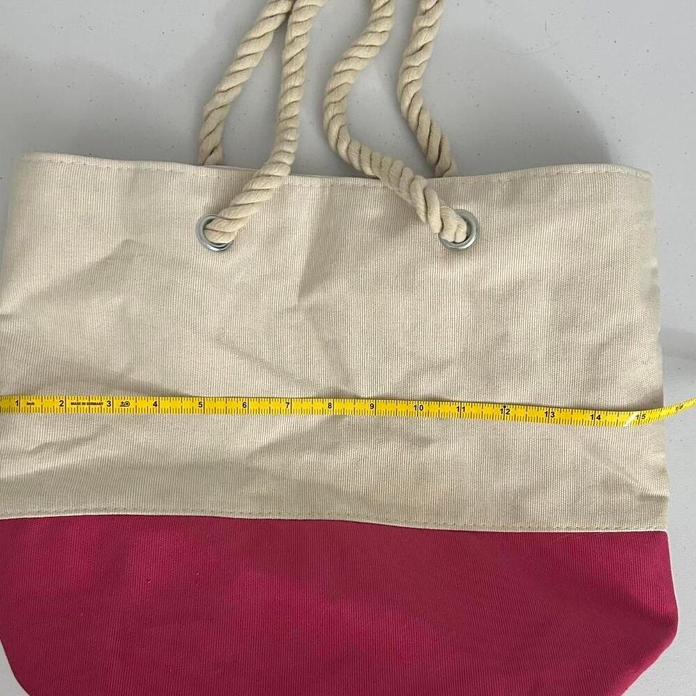 Color Block Tote Bag - Picture 3 of 4